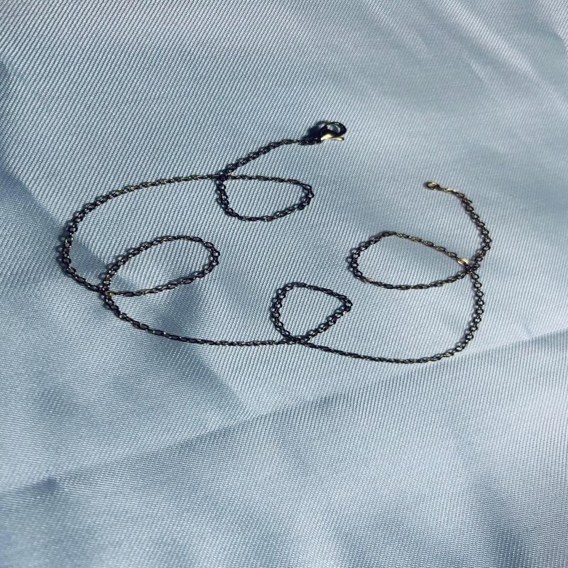 CADENA DORADA ACERO 0.3