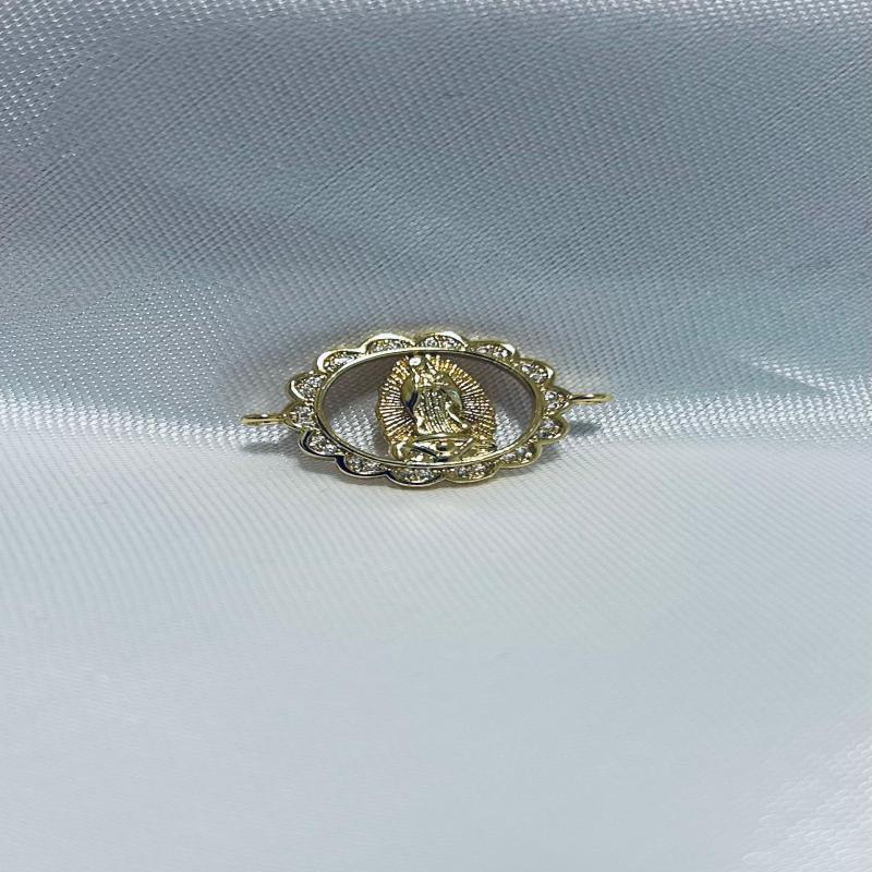 DIJE MEDALLA VIRGEN DE GUADALUPE