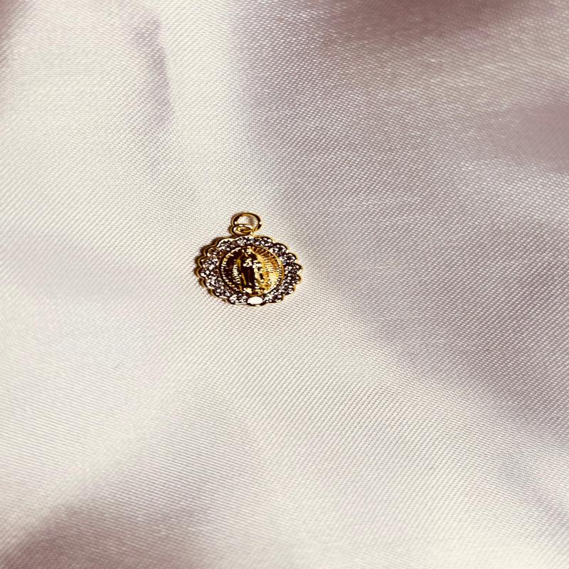 DIJE MEDALLA VIRGEN DE GUADALUPE