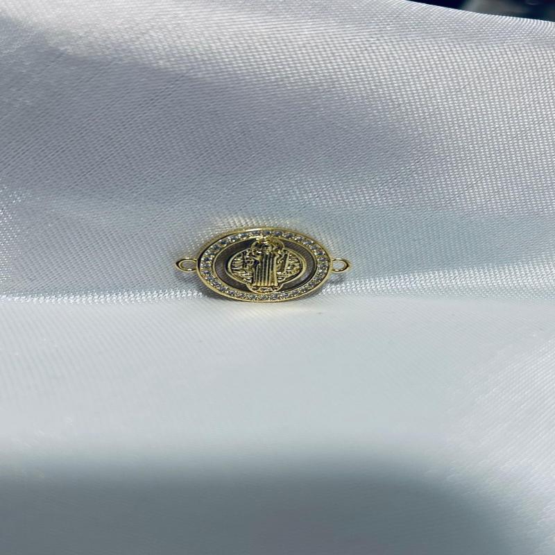 DIJE MEDALLA SAN BENITO