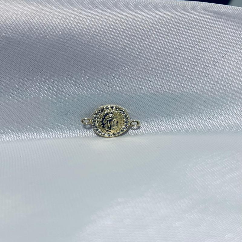 DIJE MEDALLA VIRGEN DE GUADALUPE